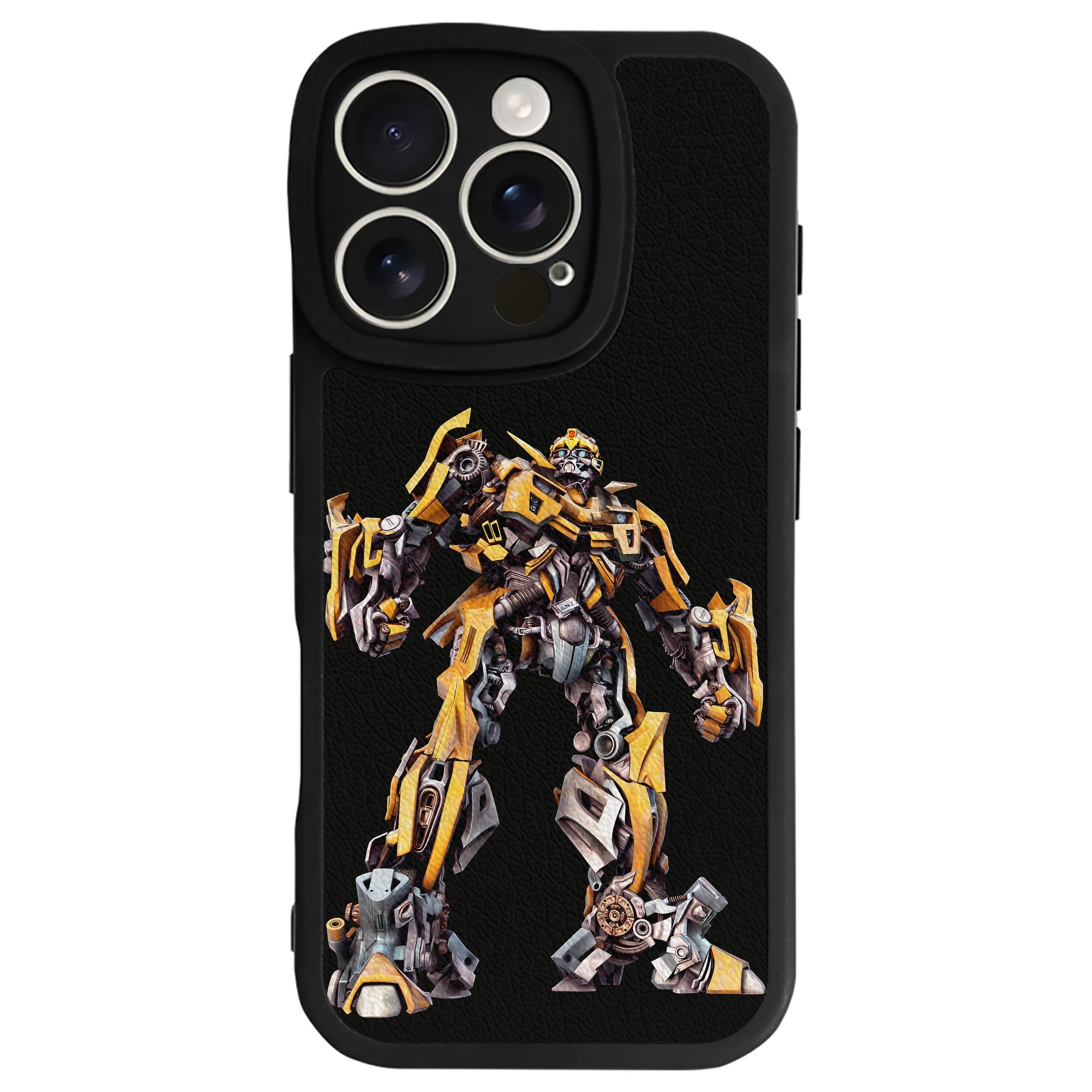 （画像用） Transformers トランスフォーマー 【iPhone 16シリーズ対応】シリコンスマホケース（レザー調） 材質：シリコン